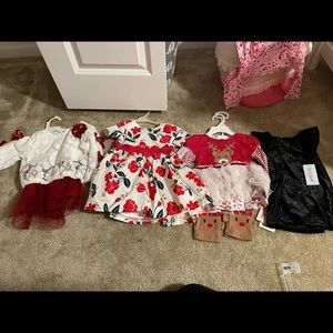 Toddler bundle (Christmas/winter outfits) all are brand new with tags.